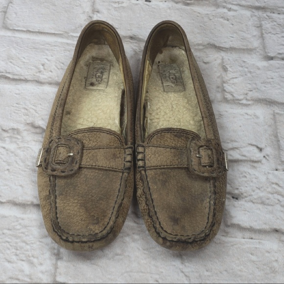 ugg driving moccasins womens